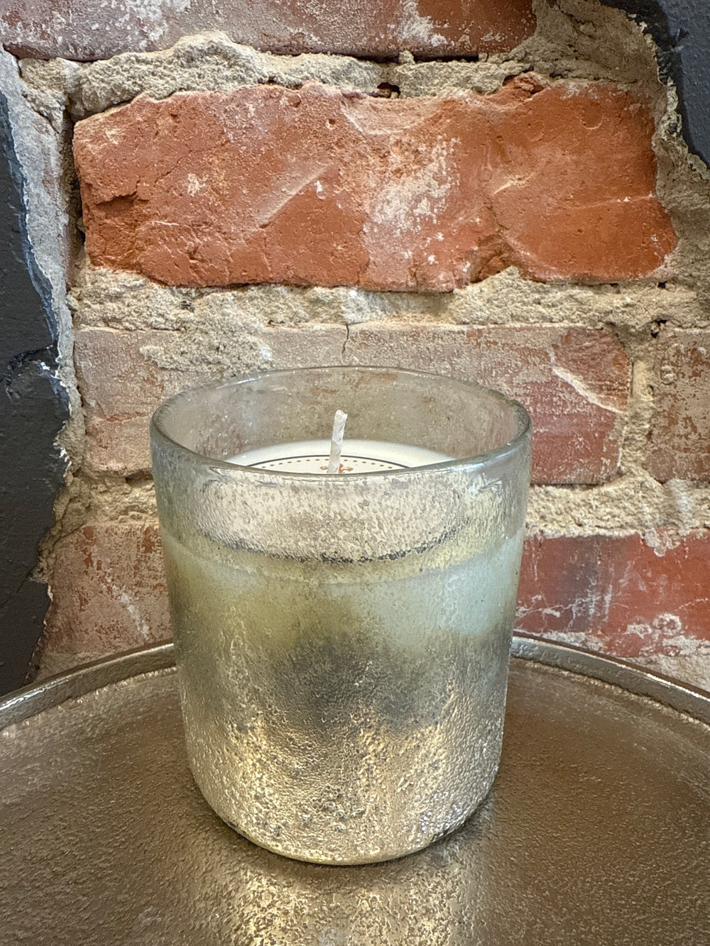No. 73 Silver Foil Candle