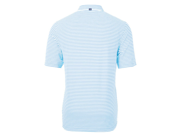 Cutter & Buck Virtue Eco Pique Stripe Recycled Mens Polo