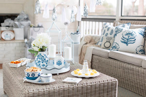 White Bamboo Lantern