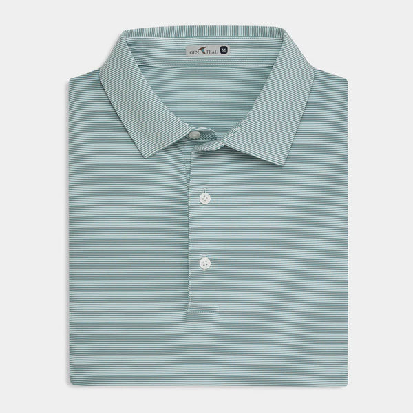 Club Pinstripe Performance Polo