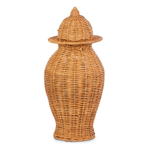 Woven Wicker Vase