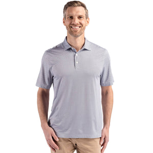 Cutter & Buck Pike Eco Diamond Dot Print Mens Polo