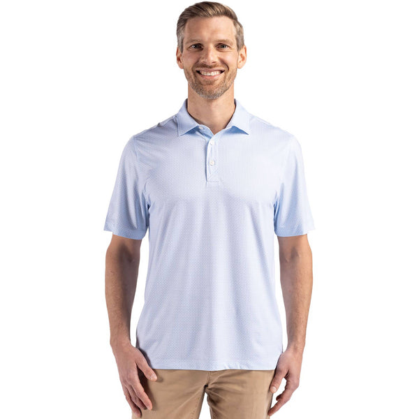 Cutter & Buck Pike Eco Diamond Dot Print Mens Polo