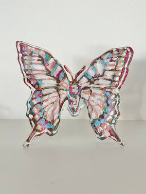 "Butterfly I" acrylic shelfie