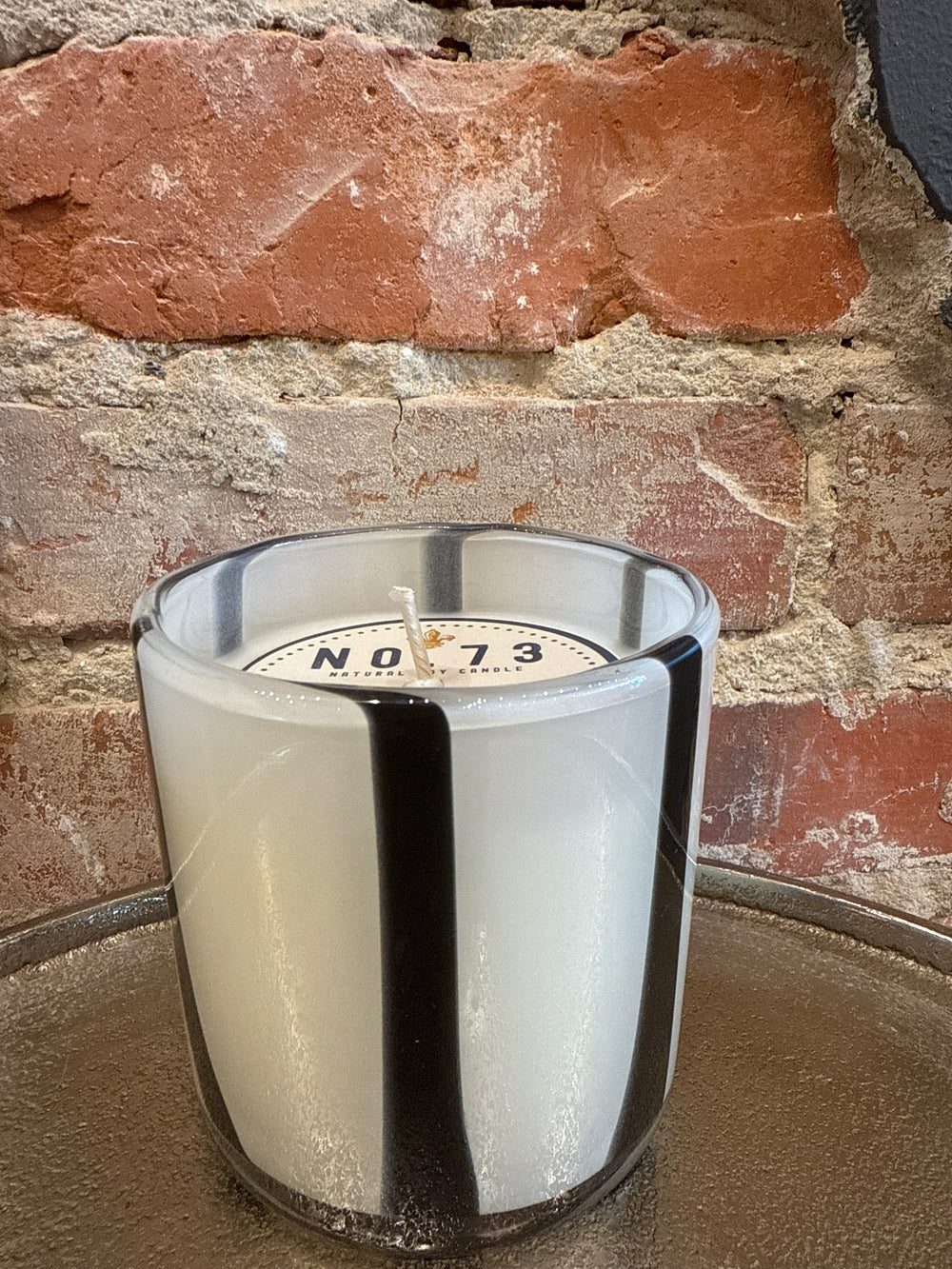 No. 73 Striped Candle