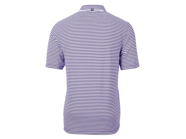 Cutter & Buck Virtue Eco Pique Stripe Recycled Mens Polo
