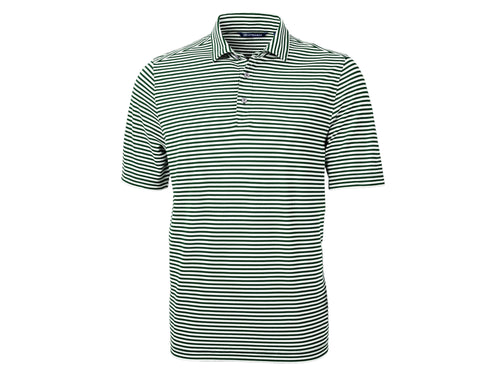 Cutter & Buck Virtue Eco Pique Stripe Recycled Mens Polo