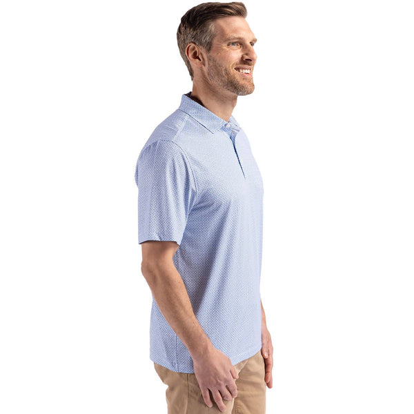 Cutter & Buck Pike Eco Diamond Dot Print Mens Polo