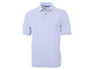 Cutter & Buck Virtue Eco Pique Stripe Recycled Mens Polo