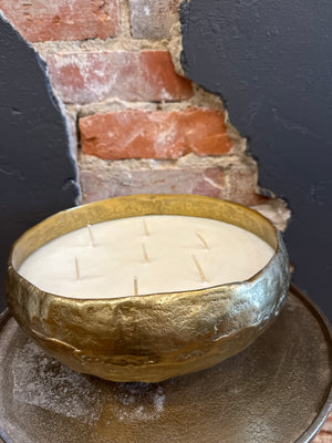 No. 73 Gold Bowl Candle
