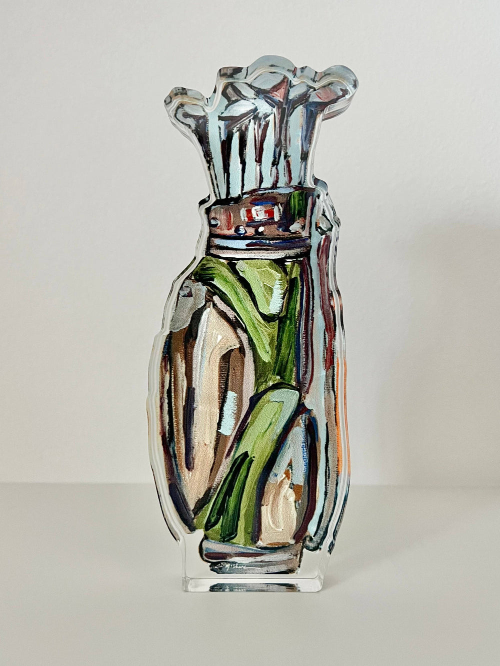 "Golf Clubs" acrylic shelfie