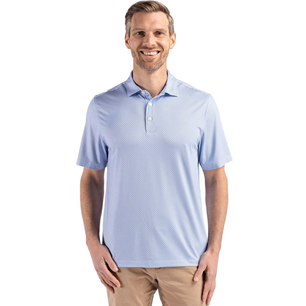 Cutter & Buck Pike Eco Diamond Dot Print Mens Polo