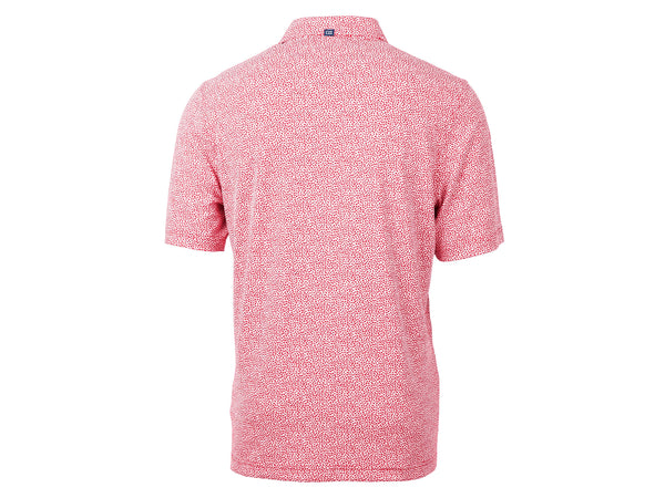 Cutter & Buck Virtue Eco Pique Botanical Print Recycled Polo