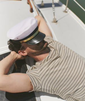 Signature Jacquard Crew Tee