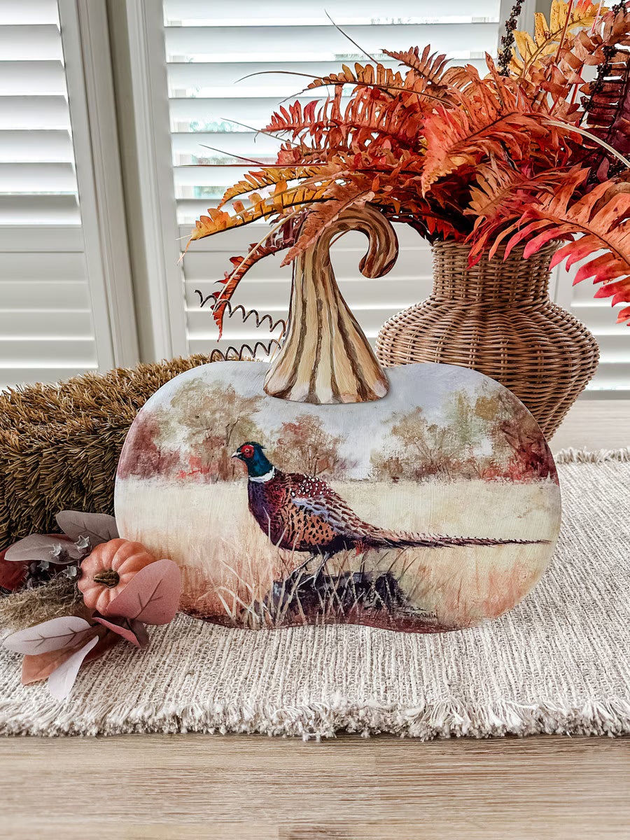 Scenery Pumpkin Pheasant