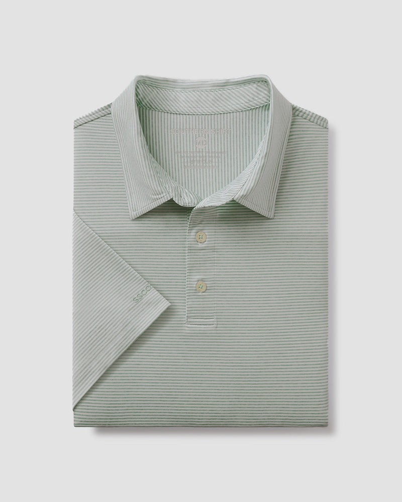 Heather Madison Stripe Polo