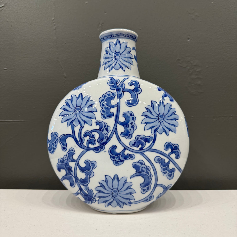 Chinoiserie Wide Vase