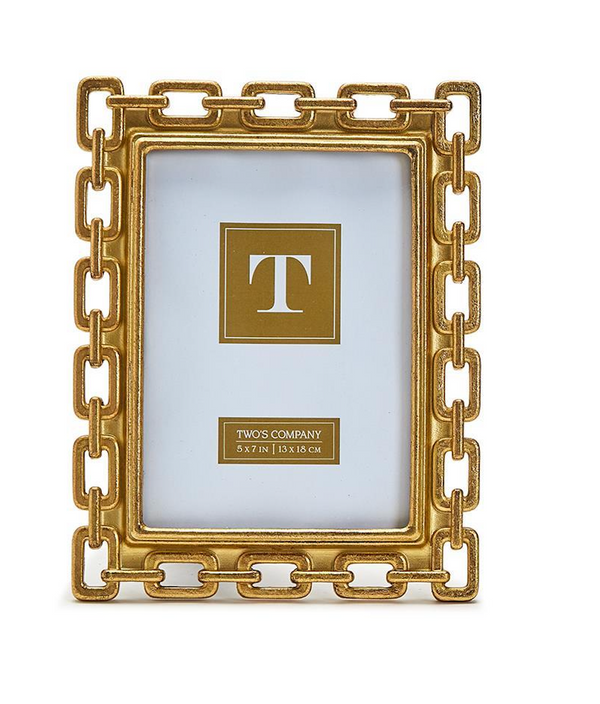 Gold Chain Photo Frame
