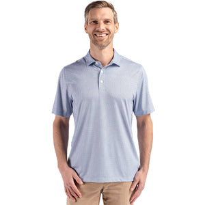 Cutter & Buck Pike Eco Diamond Dot Print Mens Polo