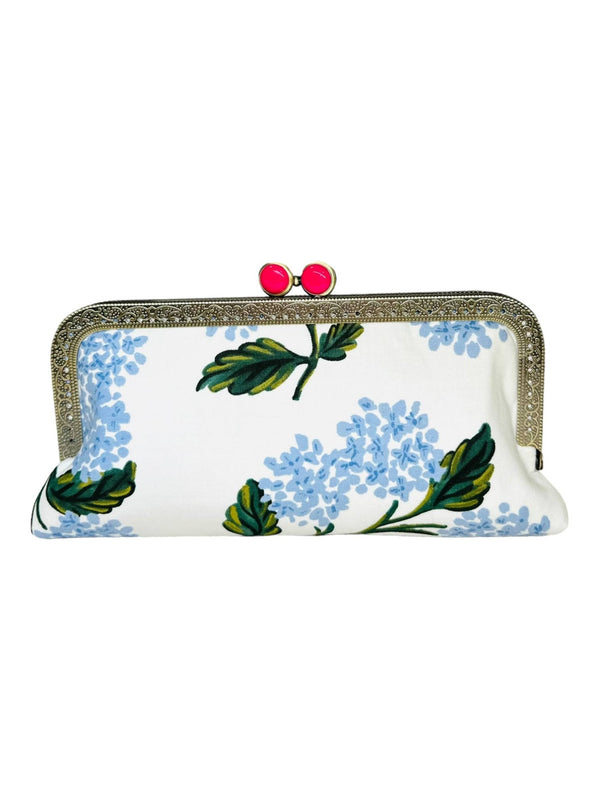Kiki & Syds Cell Phone Clutch-Hydrangea