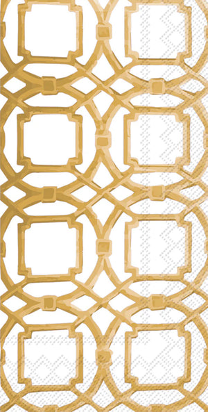 Courtyard Guest Towel Gold