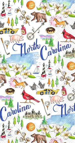 North Carolina State Collection Guest Towel