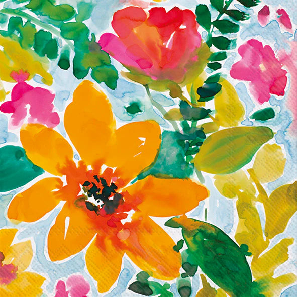 Bright And Cheery Cocktail Napkin