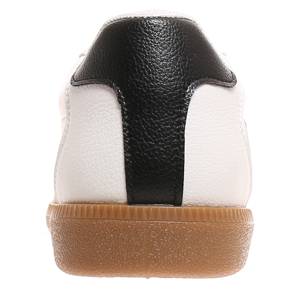 White & Tan Street Sneaker