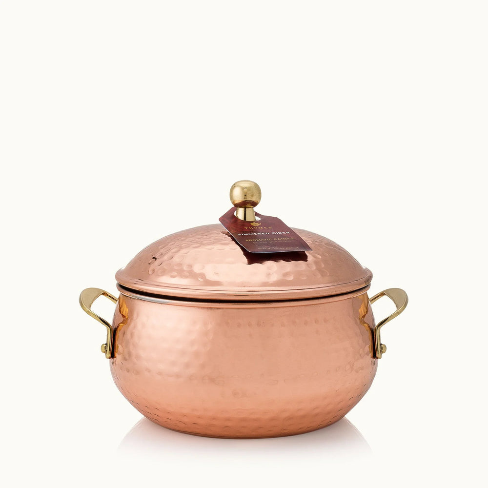 Simmered Cider Poured Candle, Copper Pot 3-Wick