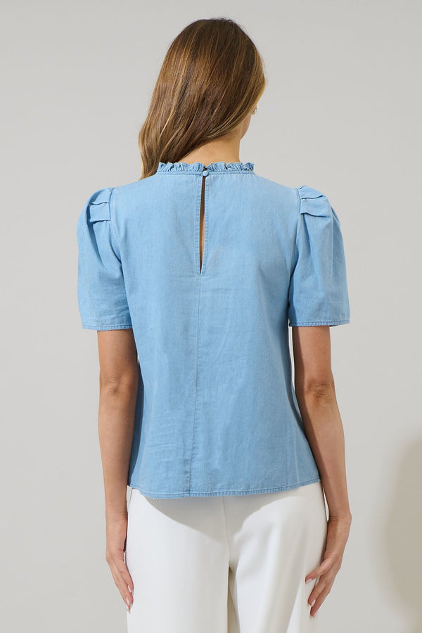 Haysville Veronica Puff Sleeve Blouse