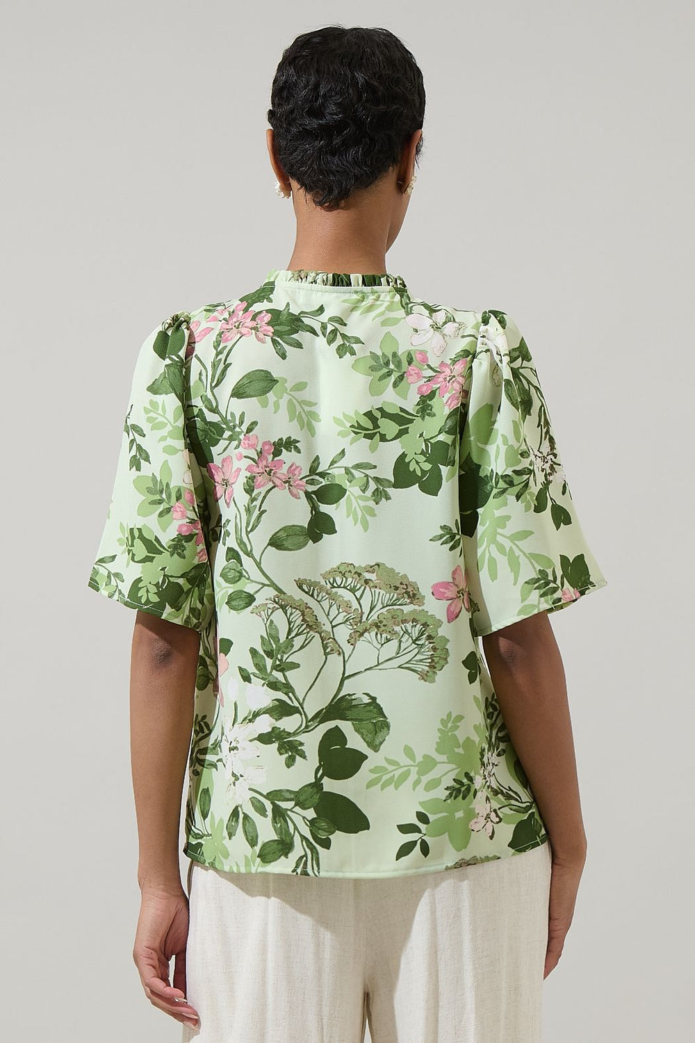 Zane Floral Bryn Flowy Blouse