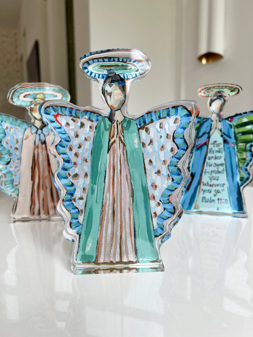 "Heavenly Angel I" acrylic shelfie