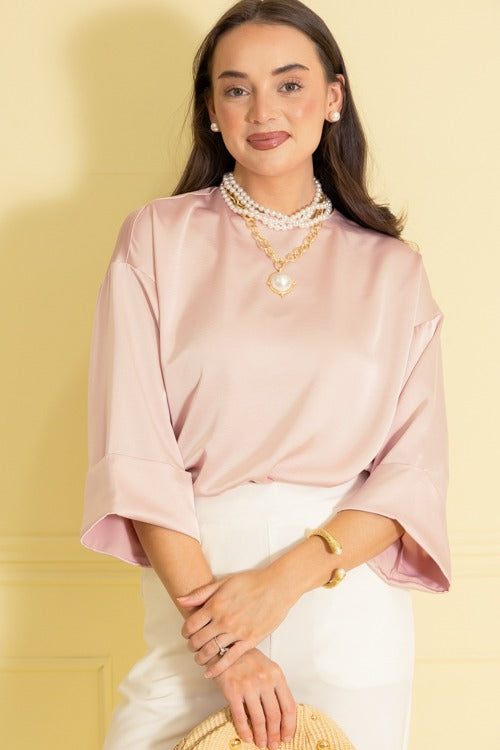 Wide Sleeve Blouse