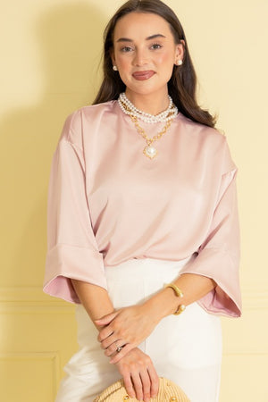 Wide Sleeve Blouse