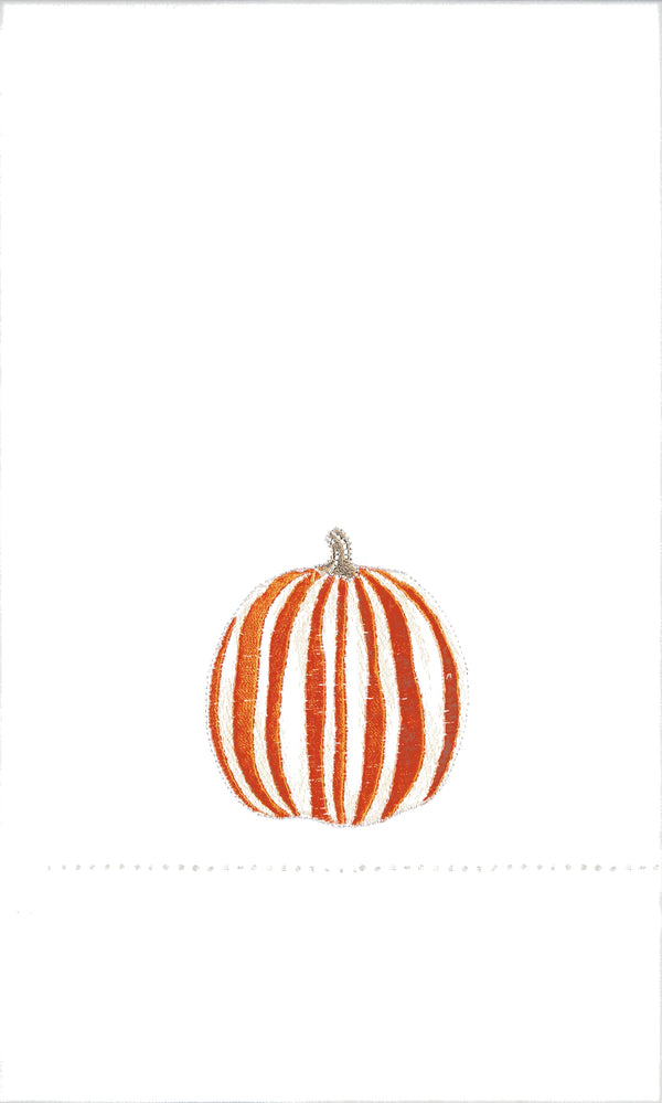 Printed Pumpkins Guest Towel Set of 6