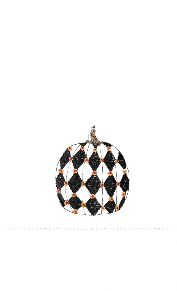 Printed Pumpkins Guest Towel Set of 6