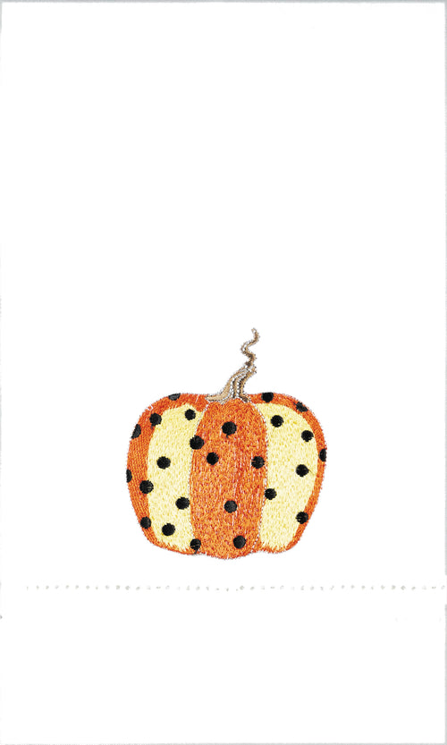 Printed Pumpkins Guest Towel Set of 6