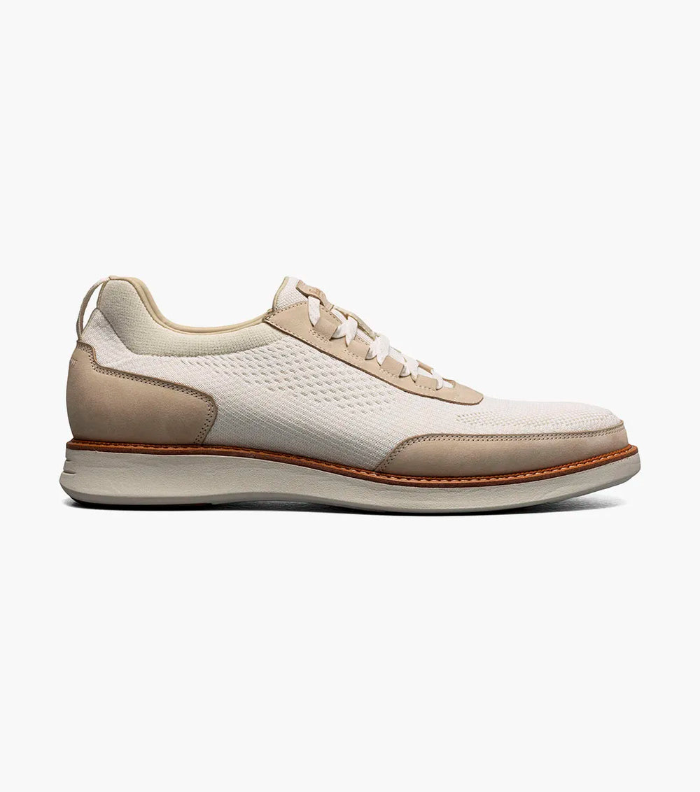 Launch Knit Elastic Lace Moc Toe Slip On