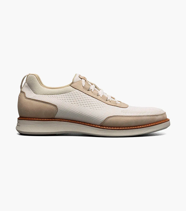 Launch Knit Elastic Lace Moc Toe Slip On