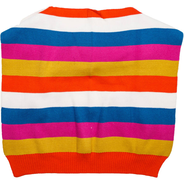 Sorbet Stripes - 17" x 41" Faux Sweater Scarf
