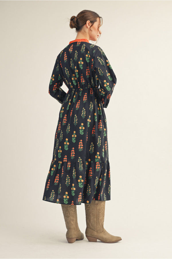 Floral Midi Dress