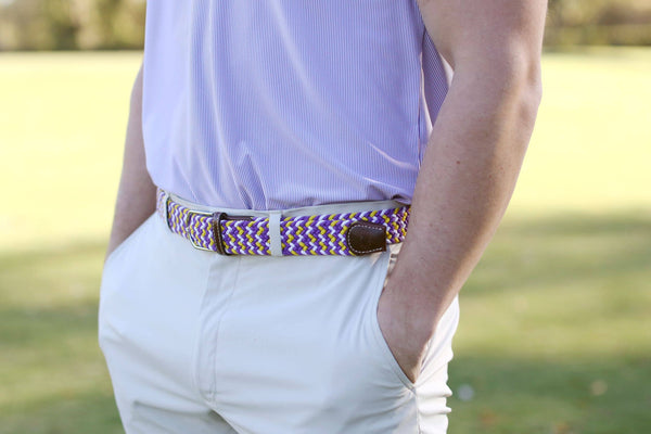 The Nola Woven Stretch Belt