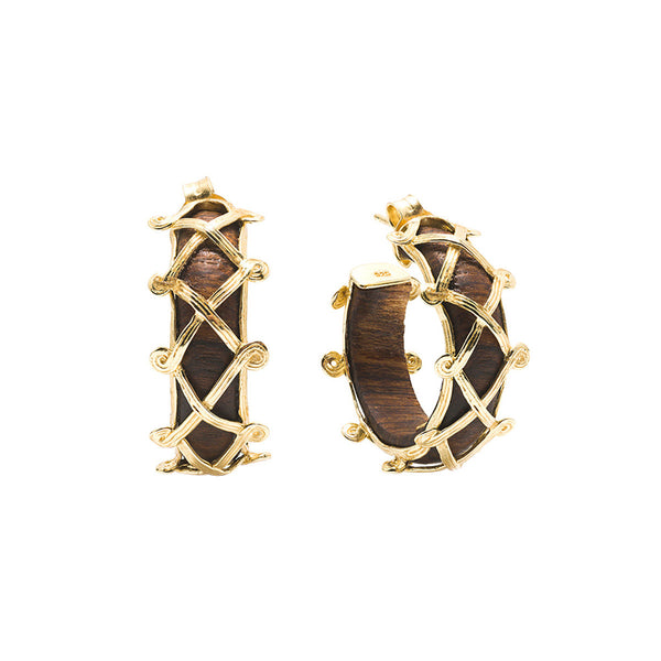Earth Goddess Hoop Earrings