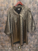 Metallic Mini Dress