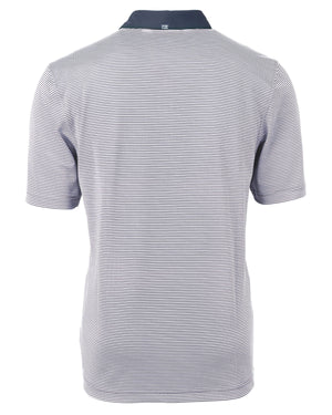 Cutter & Buck Virtue Eco Micro Stripe Recycled Mens Polo
