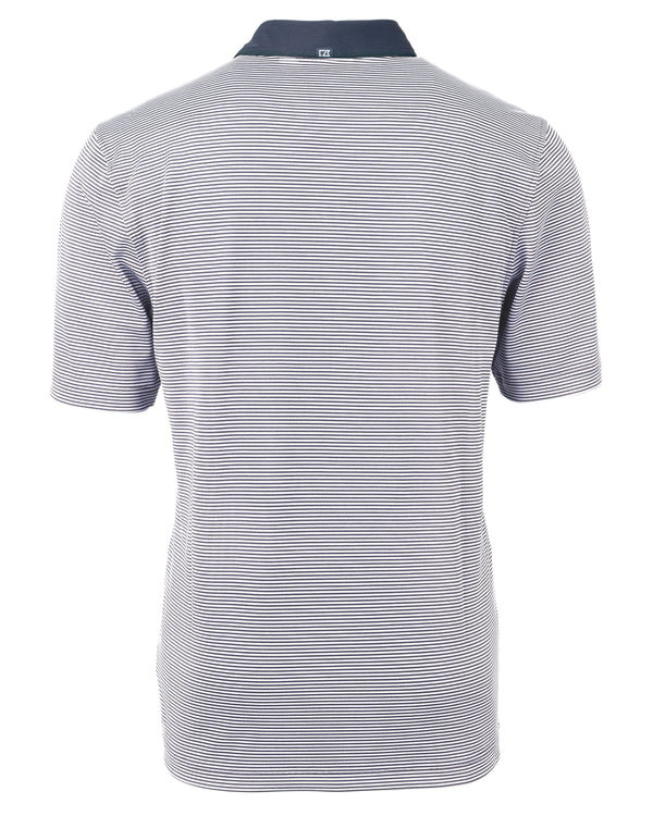Cutter & Buck Virtue Eco Micro Stripe Recycled Mens Polo