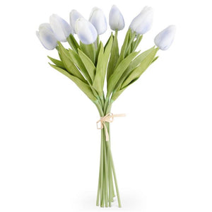 Blue Real Touch Mini Tulip Bundle