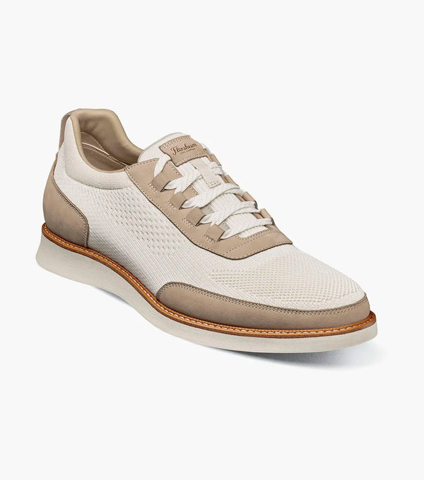 Launch Knit Elastic Lace Moc Toe Slip On