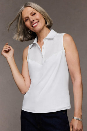 Foxcroft Ricki Sleeveless Layering Tank Top