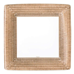 Rattan Dinner Plates Square
